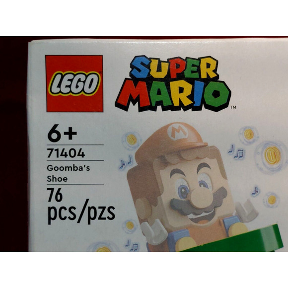 GOOMBA'S SHOE Super Mario LEGO Expansion Set #71404 NEW in Box Unopened! - Picture 2 of 14